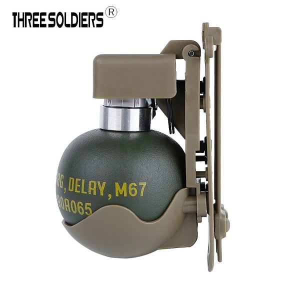 Outer Covering For Airsoft M67 Dummy Grenade Model Waist Clip Plastic Molle System Shell for M-67 Gren Pouch Storage - Image 4