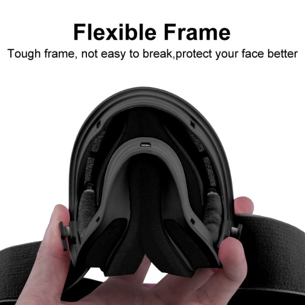 PHMAX Children's Ski Goggles Winter Ski Goggles Snowmobile Equipment Snowmobile Glasses Kid Winter Anti-Fog Snowboarding Glasses - Image 4