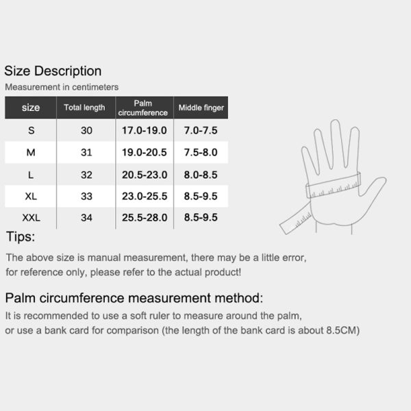 PHMAX Ski Gloves Men Women Winter Snowboard Waterproof Gloves Windproof Thermal Touch Screen Skating Outdoor Motorcycle Gloves - Image 6