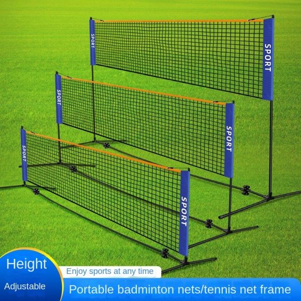 Portable Badminton Net Easy Setup Volleyball Net For Tennis Pickleball Training Indoor Outdoor Sports Dropshipping