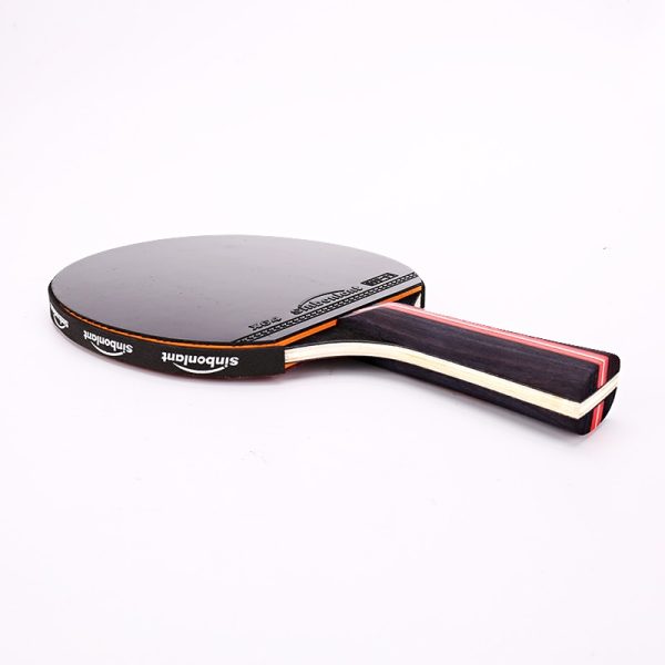 Professional Tennis Table Racket Short Long Handle Carbon Blade Rubber With Double Face Pimples In Ping Pong Rackets With Case - Image 4