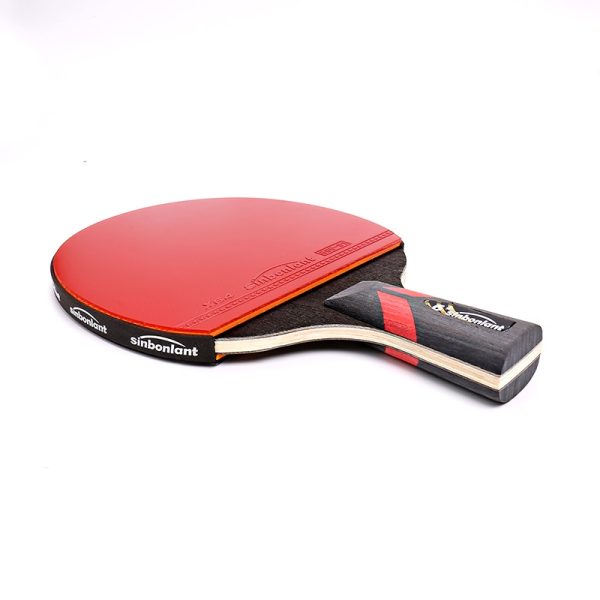 Professional Tennis Table Racket Short Long Handle Carbon Blade Rubber With Double Face Pimples In Ping Pong Rackets With Case - Image 5