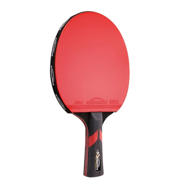 Professional Tennis Table Racket Short Long Handle Carbon Blade Rubber With Double Face Pimples In Ping Pong Rackets With Case - Image 6