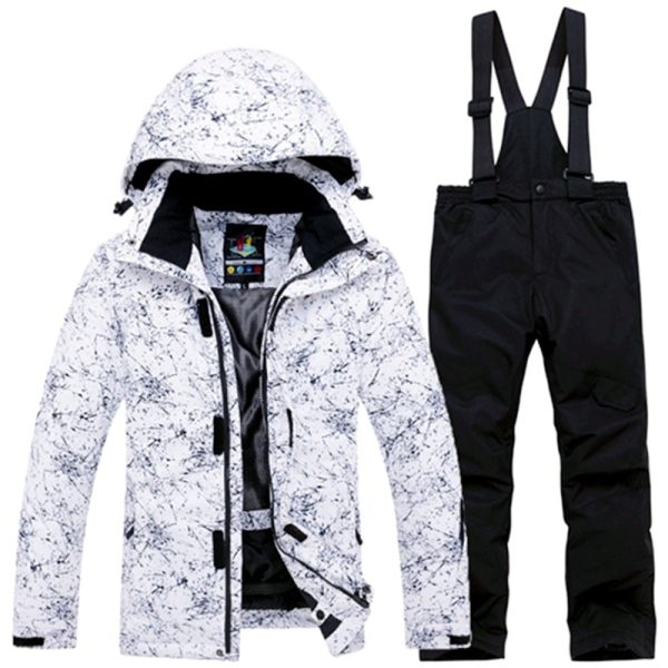 Russian Winter Children'S Ski Suit Boys Girls Snow Clothing Snowboarding Sets Waterproof Outdoor Sports Wear Ski Coat Pant - Image 3