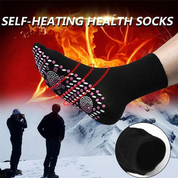 Self-heating Magnetic Socks for Women Men Self Heated Socks Tour Magnetic Therapy Comfortable Winter Warm Massage Socks Pression - Image 2