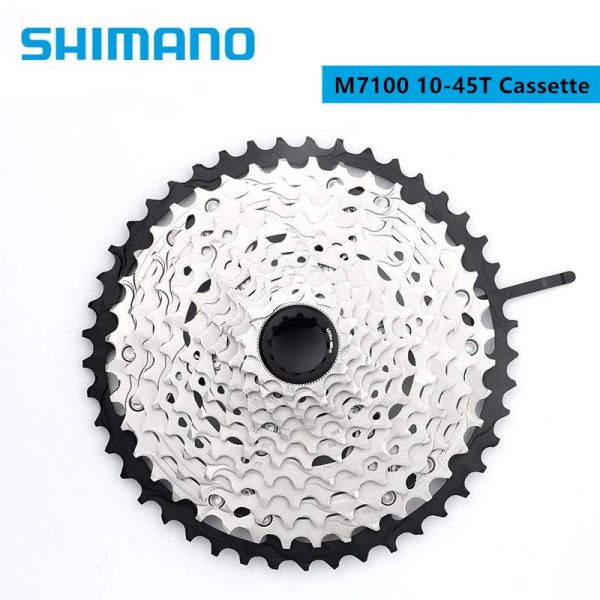 Shimano SLX XT M8100 M7100 M6100 Cassette 12 speed 10-51T 10-45T Cassette Freewheel Mountain Bike MTB 12 Speed Bicycle Parts - Image 4