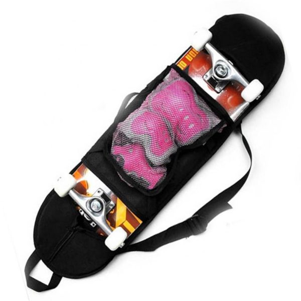 Skateboard Backpack Carry Bag Skateboard Rack Handbag Shoulder Skateboard Balancing Scooter Storage Cover Longboard Carry Case - Image 3