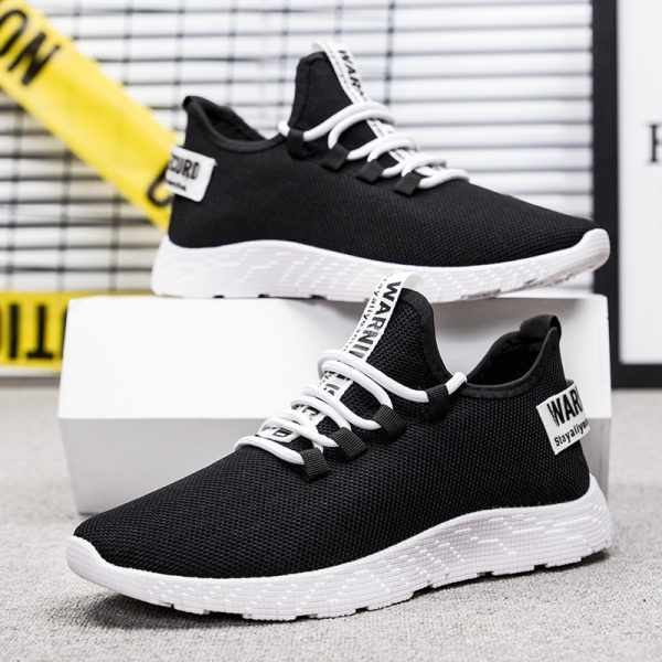 Sneakers Men Running Shoes Big Size Canvas Skateboard Shoes Lightweight Vulcanized Sports Shoes Flat Casual Male Tennis Shoes - Image 4