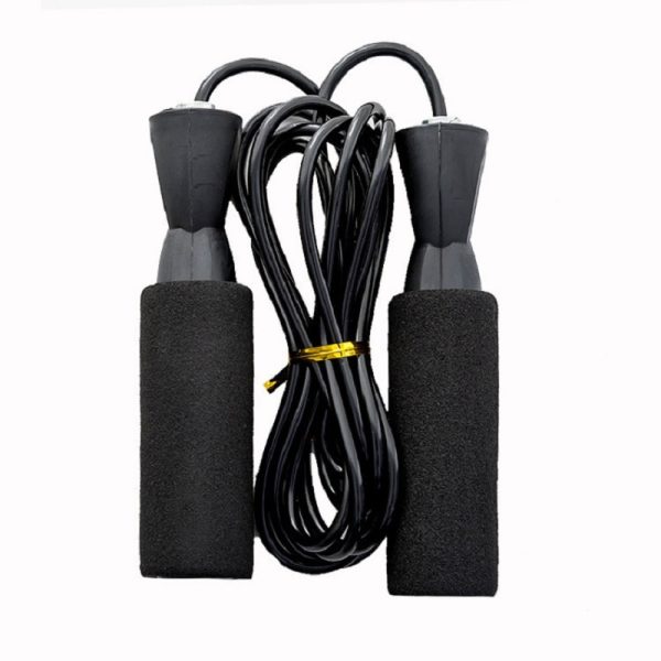 Student Fitness Jump Rope Plastic Training Jump Rope Bearing Handle Jump Rope PVC Rope Steel Wire Jump Rope