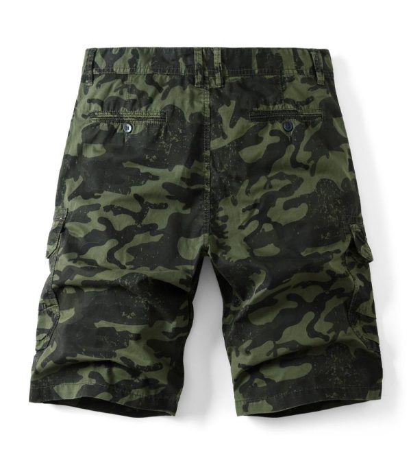 Summer New Men's Camouflage Shorts Large Size Loose Multi-Pockets - Image 3