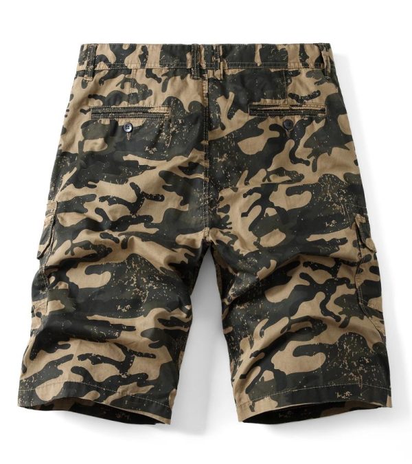 Summer New Men's Camouflage Shorts Large Size Loose Multi-Pockets - Image 5