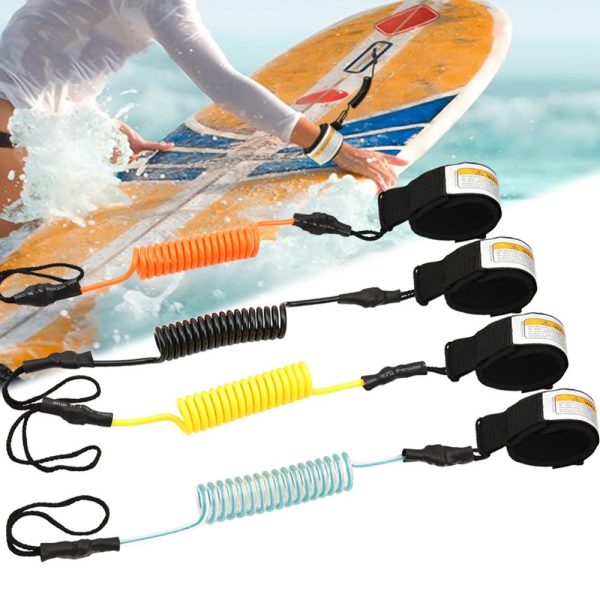 Surfing Safety Hand Rope Boat Safety Paddle Stand Up Paddle Surfing Leash Safety TPU Hand Rope For Surfboard Surfing Accessories - Image 2