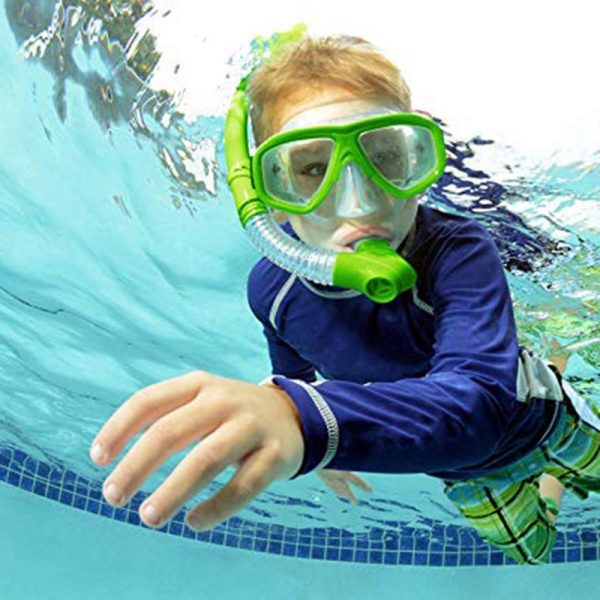 Swimming Goggles Masks Swim Scuba Child PVC Swimming Diving Kids Goggles Mask & Snorkel Set Underwater Diving Accessories - Image 2