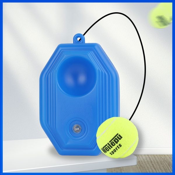 Tennis Rebounder with Elastic Rope Single Tennis Training Device Pet Dog Exercise Tennis Practice Ball Trainer - Image 3