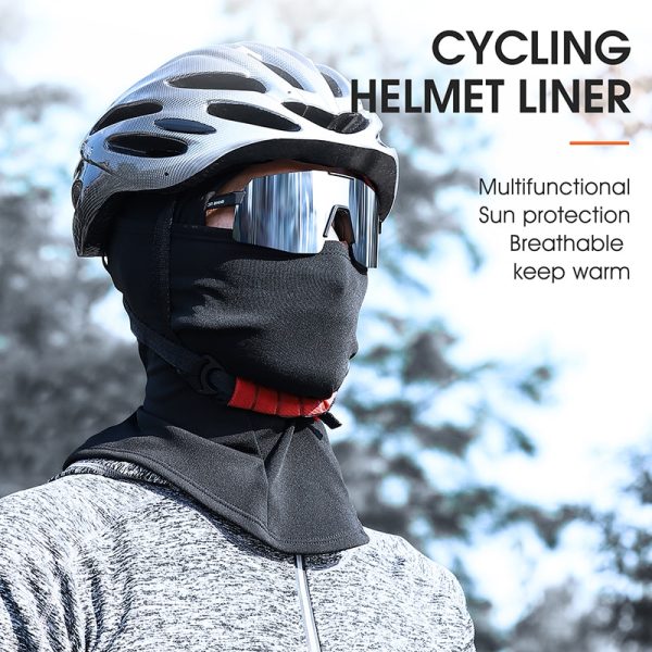 WEST BIKING Cycling Cap Winter Warm Running Scarf Balaclava Velvet Bike Full Face Cover Headwear Climbing Fishing Skating Hat - Image 2