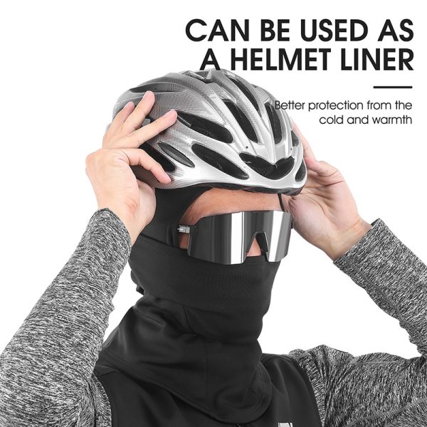 WEST BIKING Cycling Cap Winter Warm Running Scarf Balaclava Velvet Bike Full Face Cover Headwear Climbing Fishing Skating Hat - Image 3