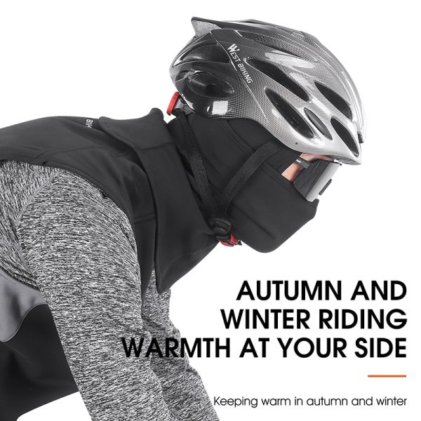 WEST BIKING Cycling Cap Winter Warm Running Scarf Balaclava Velvet Bike Full Face Cover Headwear Climbing Fishing Skating Hat - Image 4