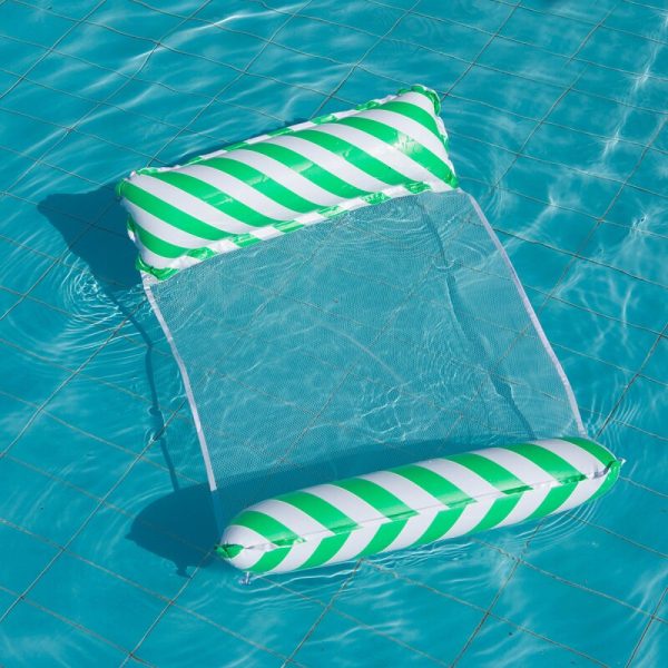 Water Inflatable Floating Bed Swimming Pool Summer Floating Row Water Hammock Recliner Chair Air Mattresses Bed Accessories - Image 6