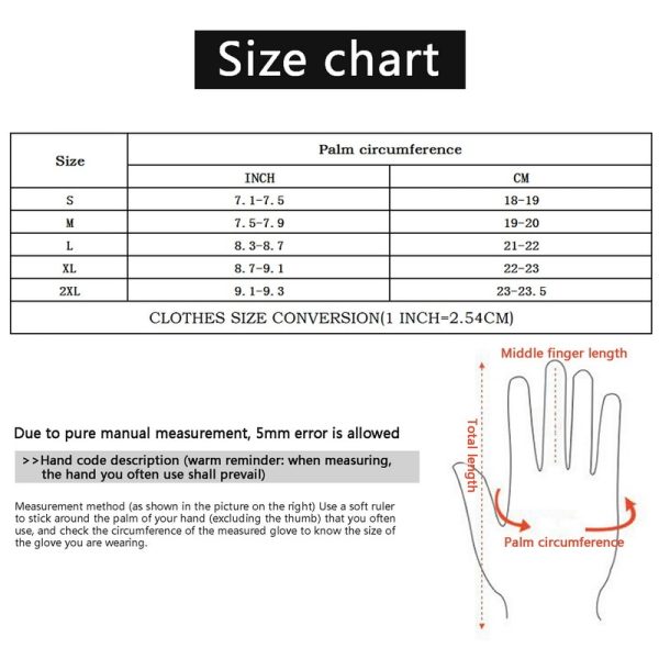 Winter Women Men Gloves Touch Cold Waterproof Motorcycle Cycle Gloves Male Outdoor Sports Warm Thermal Fleece Running Ski Gloves - Image 6