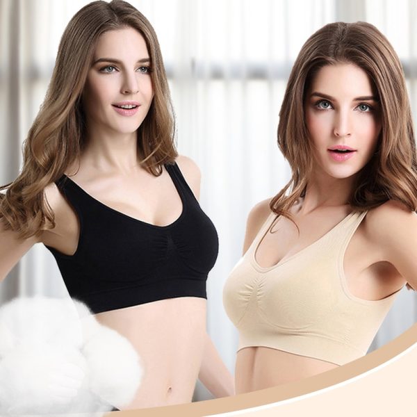 Women Bra Yoga Sports Underwear Push Up Bra Outdoor Running Fitness Breathable Comfortable Bralette Vest Top