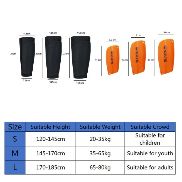 WorthWhile 1 Pair Soccer Football Shin Guard Teens Socks Pads Professional Shields Legging Shinguards Sleeves Protective Gear - Image 6